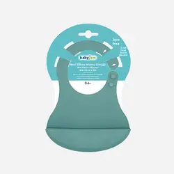 پیشبند سیلیکونی کاسه دار آبی بیبی جم BABYJEM