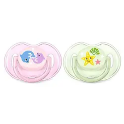 پستانک ارتودنسی دو عددی نوزادی اونت AVENT