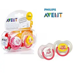 پستانک ارتودنسی دو عددی نوزادی اونت AVENT