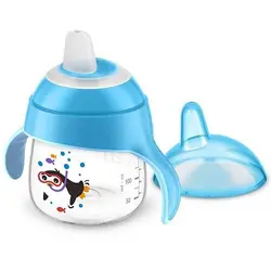 لیوان آبمیوه خوری 200میل طرح پنگوئن اونت AVENT