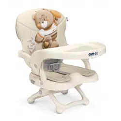 صندلی غذای کودک پرتابل طرح خرس کم