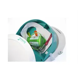 صندلی غذاخوری پرتابل آبی کودک سامر