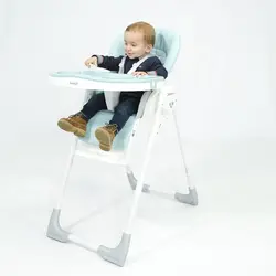 صندلی غذاخوری کودک آبی Brevi مدل DOMINO