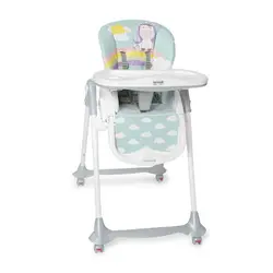 صندلی غذاخوری کودک آبی یونیکورن Brevi مدل CONVIVIO