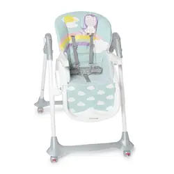 صندلی غذاخوری کودک آبی یونیکورن Brevi مدل CONVIVIO