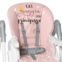 صندلی غذاخوری کودک صورتی ستاره Brevi مدل CONVIVIO