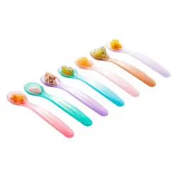 قاشق غذاخوری کودک 7 عددی رنگی فارلین FARLIN