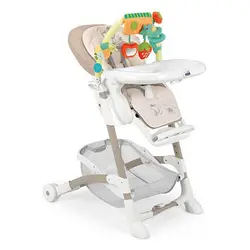 صندلی غذاخوری پلی جیم دار کم CAM مدل خرس ISTANTE