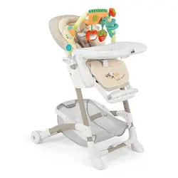 صندلی غذاخوری پلی جیم دار کم CAM مدل خرس ISTANTE