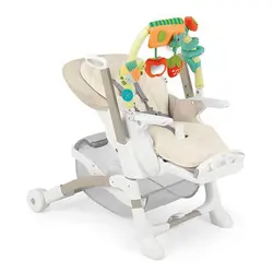 صندلی غذاخوری پلی جیم دار کم CAM مدل خرس ISTANTE