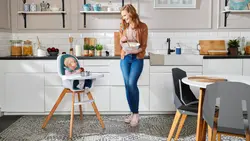 صندلی غدای کودک کیندرکرافت مدل TIXI