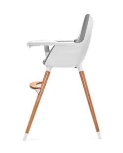 صندلی غذای طوسی کیندرکرافت مدل FINI