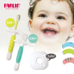 مسواک کودک و ماساژور لثه 3 مرحله ای فارلین FARLIN