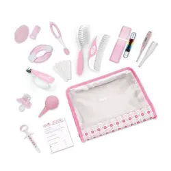 ست کیف بهداشتی نوزاد 21 تکه صورتی سامر Summer