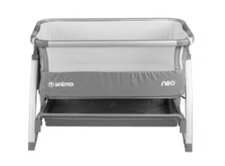 تخت کنار مادر آنیمو مدل NEO طوسی