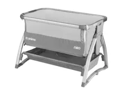 تخت کنار مادر آنیمو مدل NEO طوسی