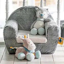 مبل کودک طوسی پولیشی ناتو NATTOU