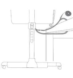 تخت کنار مادر Brevi مدل VICINO