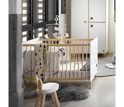 تخت کودک ساتون فرانسه 120*60 مدل OSLO