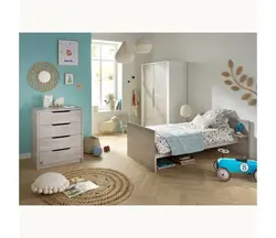 سرویس تخت و کمد و دراور ساتون SAUTHON مدل LOFT