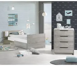 سرویس تخت و کمد و دراور ساتون SAUTHON مدل LOFT