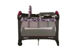 تخت و پارک بازی بنفش گراکو GRACO مدل Portia