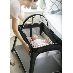 تخت و پارک بازی مشکی گراکو GRACO مدل Nimble Nook