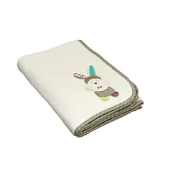 پتو کودک سفید ساتون مدل TINOO