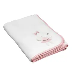 پتو کودک سفید ساتون مدل LILIBELLE