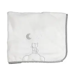 پتو کودک سفید ساتون مدل CELESTE