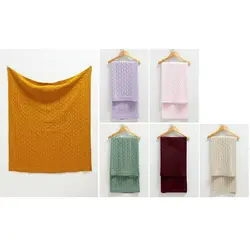 پتو بافت ترک کودک کارامل