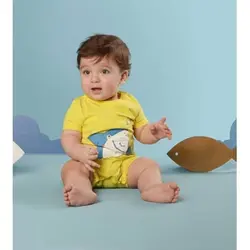 رامپر زرد طرح کوسه ایندیگو