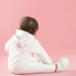 سرهمی زمستانی کودک سفید یونیکورن ایندیگو