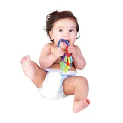 دندانگیر دسته کلید یخی نابی NUBY