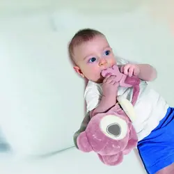 عروسک خواب خرس صورتی بیبی جم BABYJEM
