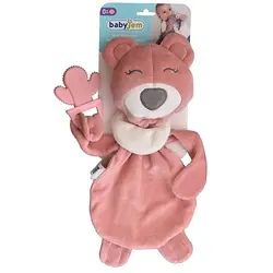 عروسک خواب خرس صورتی بیبی جم BABYJEM