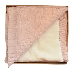 پتو نوزادی بافت بیبی فور لایف Baby4Life طرح پروانه