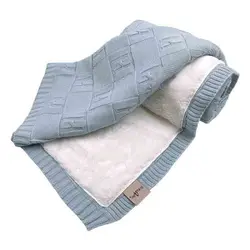 پتو نوزادی بافت بیبی فور لایف Baby4Life طرح پروانه