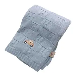 پتو نوزادی بافت بیبی فور لایف Baby4Life طرح ماشین