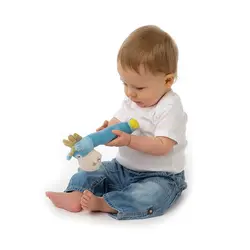 جغجغه آبی سوتی مدل خر پلی گرو