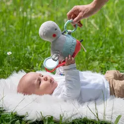 عروسک پولیشی آویز اسب آبی بیبی فن