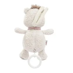 عروسک موزیکال خرس سفید بیبی فن