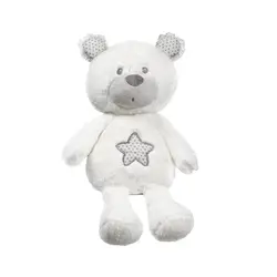 عروسک پولیشی خرس سفید ساتون مدل CELESTE