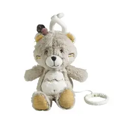 مینی عروسک پولیشی موزیکال خرس قهوه ای ساتون مدل TIMOUKI