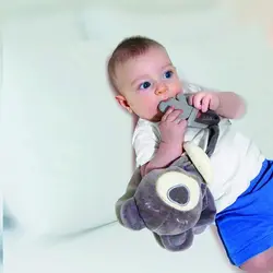 عروسک خواب خرس طوسی بیبی جم BABYJEM