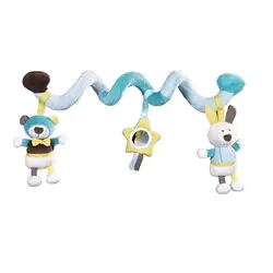 عروسک مارپیچ کریر آبی سبز ساتون مدل Paddy