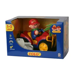 جیپ عقب کش قرمز تولو TOLO