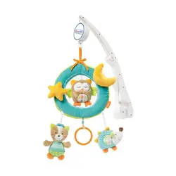 آویز تخت موزیکال آبی بیبی فن مدل جغد