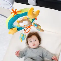 آویز تخت موزیکال آبی بیبی فن مدل جغد