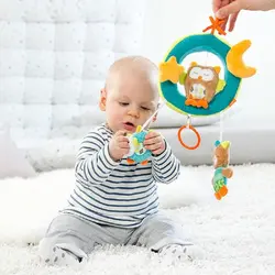 آویز تخت موزیکال آبی بیبی فن مدل جغد